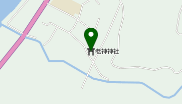 老神神社の地図画像