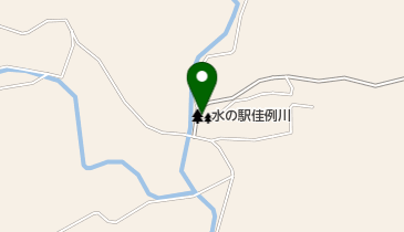 水の駅佳例川の地図画像