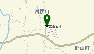 霧島神社の地図画像