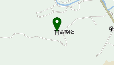 岩剱神社の地図画像