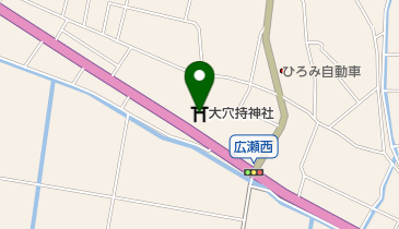 大穴持神社の地図画像