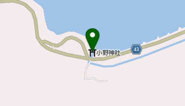 小野神社の地図画像