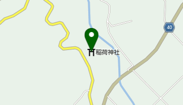 稲荷神社の地図画像