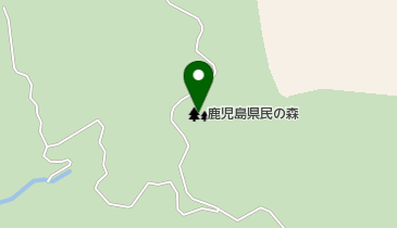 鹿児島県民の森の地図画像
