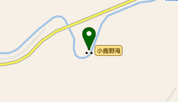 小鹿野滝の地図画像