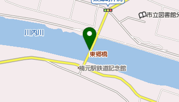 東郷橋の地図画像