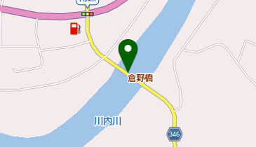 倉野橋の地図画像