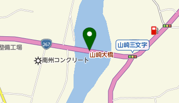 山崎大橋の地図画像