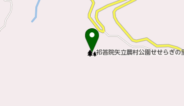 祁答院矢立農村公園せせらぎの里の地図画像