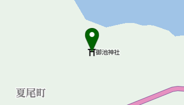 御池神社の地図画像