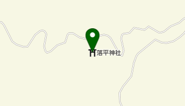 落平神社の地図画像