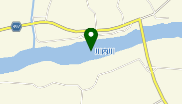 川内川の地図画像