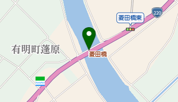 菱田橋の地図画像