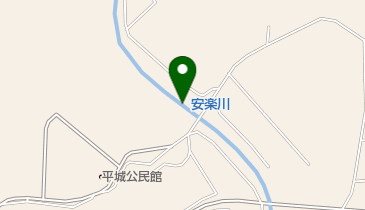 安楽川の地図画像