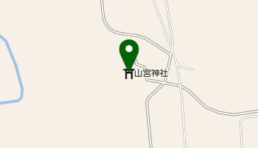 山宮神社の地図画像