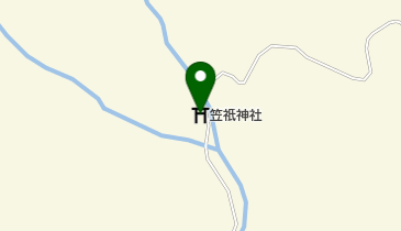 笠祇神社の地図画像