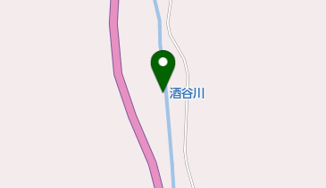 酒谷川の地図画像