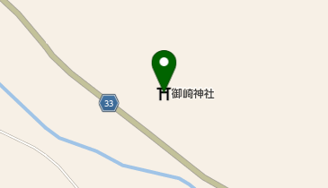 御崎神社の地図画像