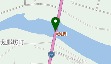 大淀橋の地図画像