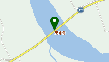 天神橋の地図画像