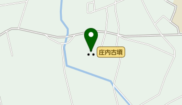 庄内古墳の地図画像