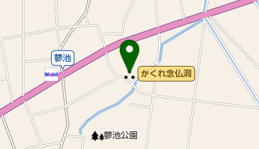 かくれ念仏洞の地図画像