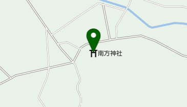 南方神社の地図画像