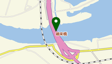 鵜来橋の地図画像