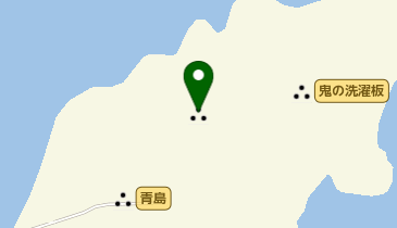 青島亜熱帯性植物群落の地図画像
