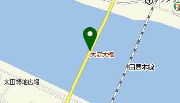 大淀大橋の地図画像