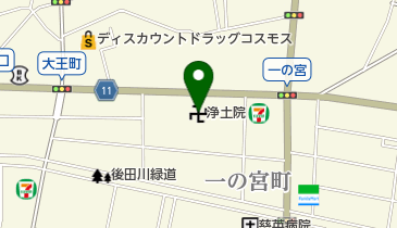 浄土院の地図画像