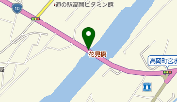花見橋の地図画像