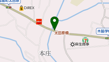 太田原橋の地図画像