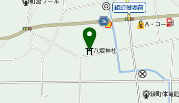 八坂神社の地図画像