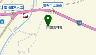 富吉神社の地図画像