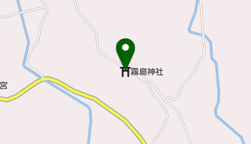 霧島神社の地図画像