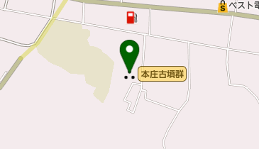 本庄古墳群の地図画像