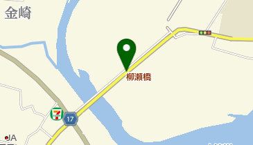 柳瀬橋の地図画像