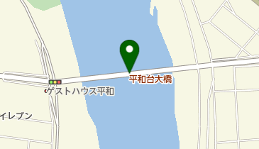 平和台大橋の地図画像