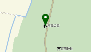 市民の森の地図画像