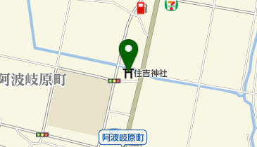 住吉神社の地図画像