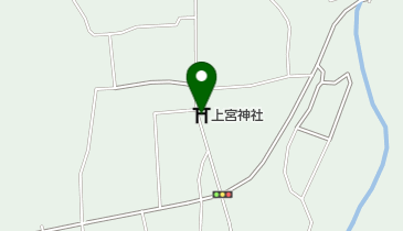 上宮神社の地図画像