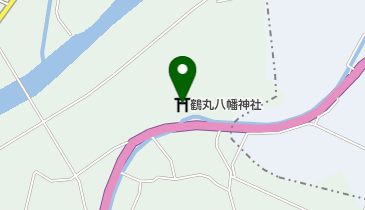 鶴丸八幡神社の地図画像