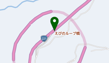 えびのループ橋の地図画像