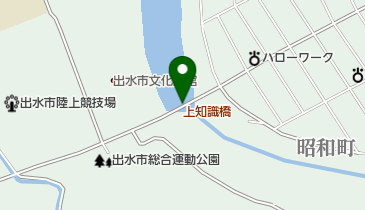 上知識橋の地図画像