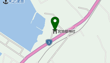 宮地嶽神社の地図画像