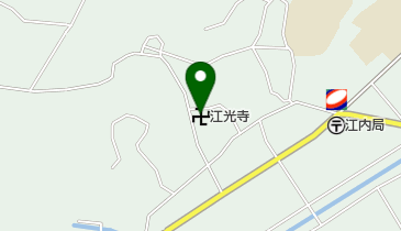 江光寺の地図画像