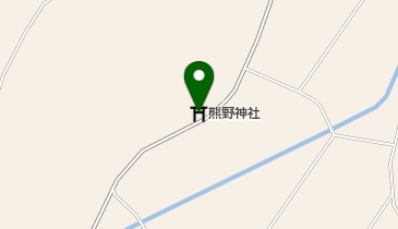 熊野神社の地図画像