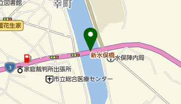 新水俣橋の地図画像