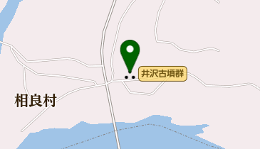 井沢古墳群の地図画像